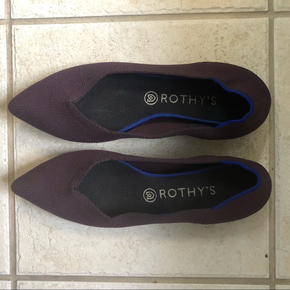 Rothys “The Point” Shoes Violet 🍆